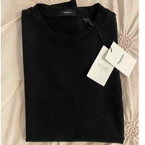 NWT Theory 100% Organic Cotton Crewneck Sweater S